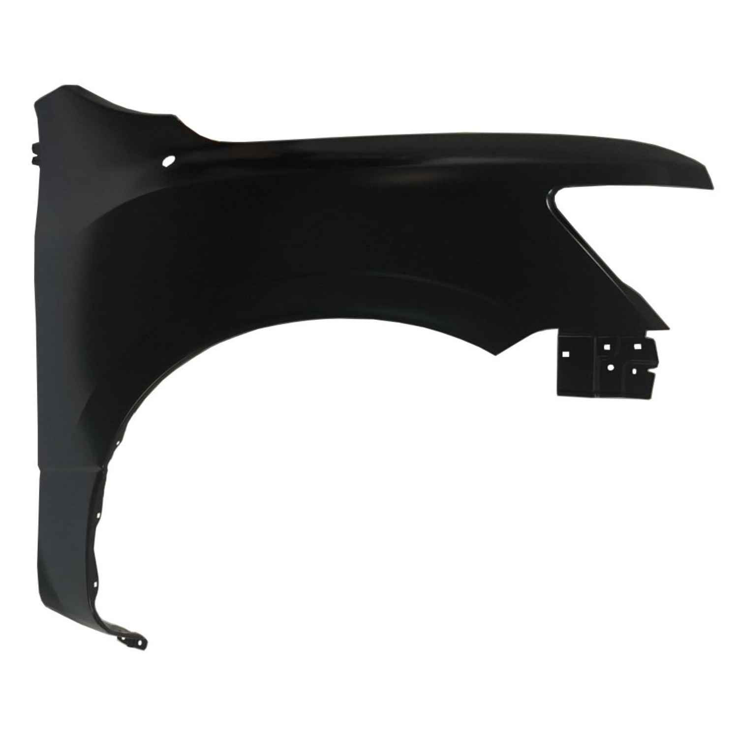 Fender Front Right w/o Wheel Opening Mouldings CAPA for Nissan TITAN 2017–2023