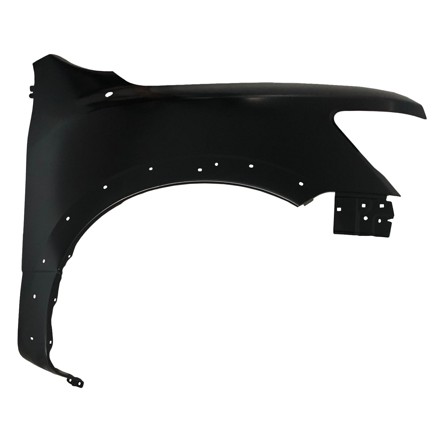 Fender Front Right w/Wheel Opening Mouldings From 1-18 CAPA for Nissan TITAN Crew Cab Pickup 2018–2022