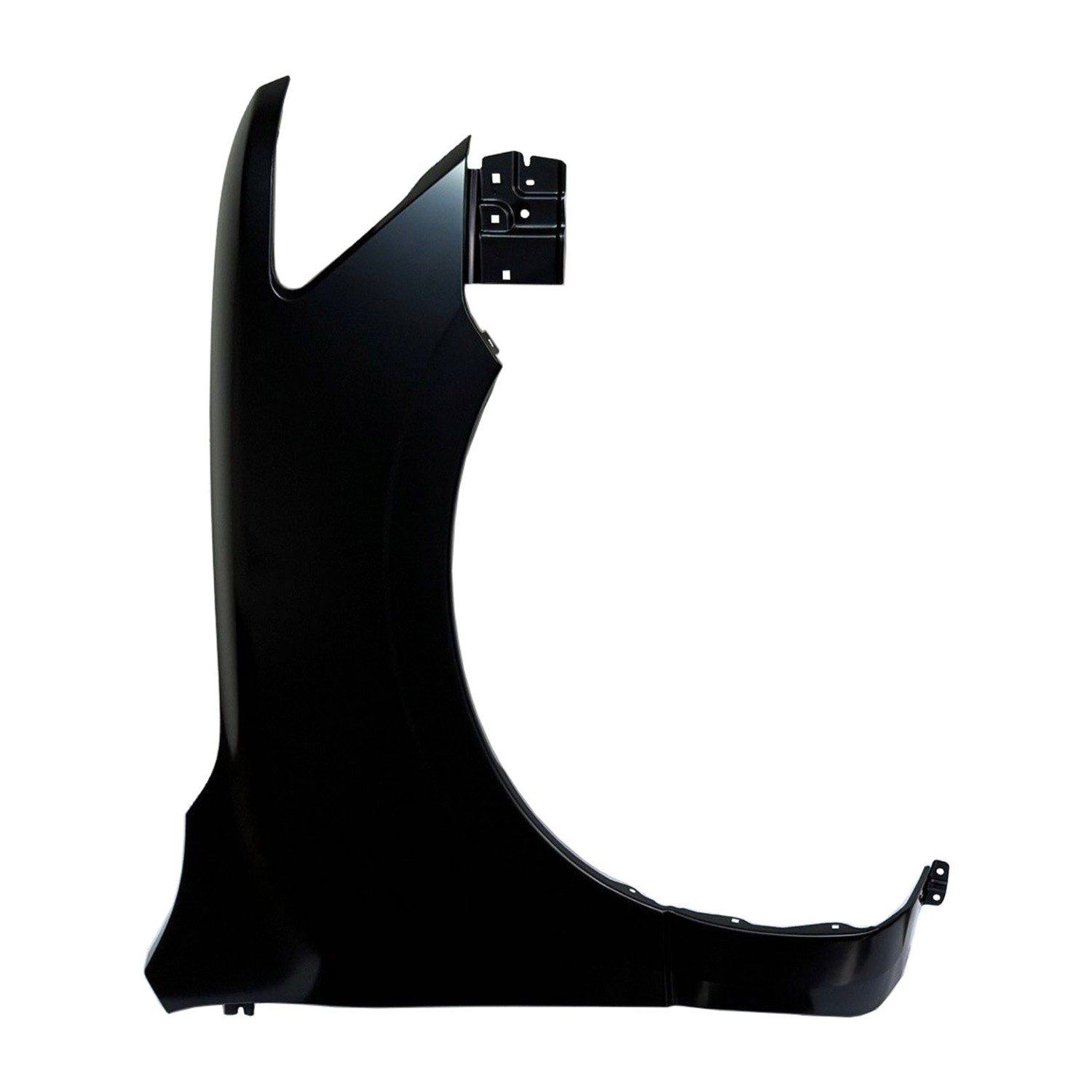 Fender Front Right w/o Wheel Opening Mouldings CAPA for Nissan TITAN Extended Cab Pickup Crew Cab Pickup S SV 2022–2024