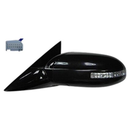 Door Mirror Assembly Left Power Non-Heated w/Premium Pkg: w/Sport Pkg: w/Memory w/Signal Lamp for Nissan Maxima 2009–2014