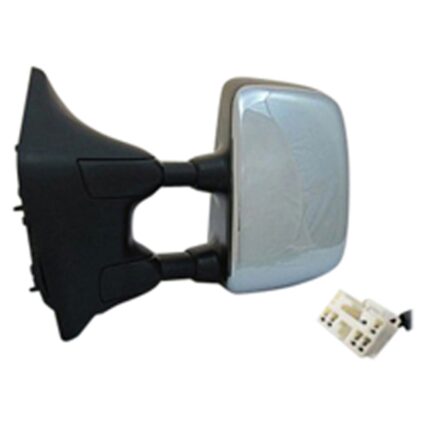 Door Mirror Assembly Left Power Heated w/Towing Pkg w/Chrome Cover for Nissan TITAN SE 2004–2005