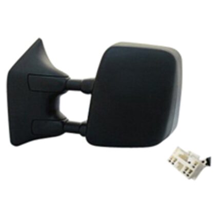 Door Mirror Assembly Left Power Heated w/Big Tow Pkg w/Textured Cover for Nissan TITAN SE 2006–2010