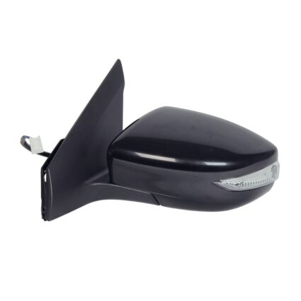 Door Mirror Assembly Left Power Non-Heated w/Signal Lamp w/Cover for Nissan Sentra 2013–2015
