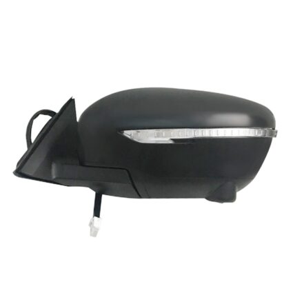 Door Mirror Assembly Left Power Heated w/Signal w/Side View Camera w/Cover for Nissan Rogue 2014–2016