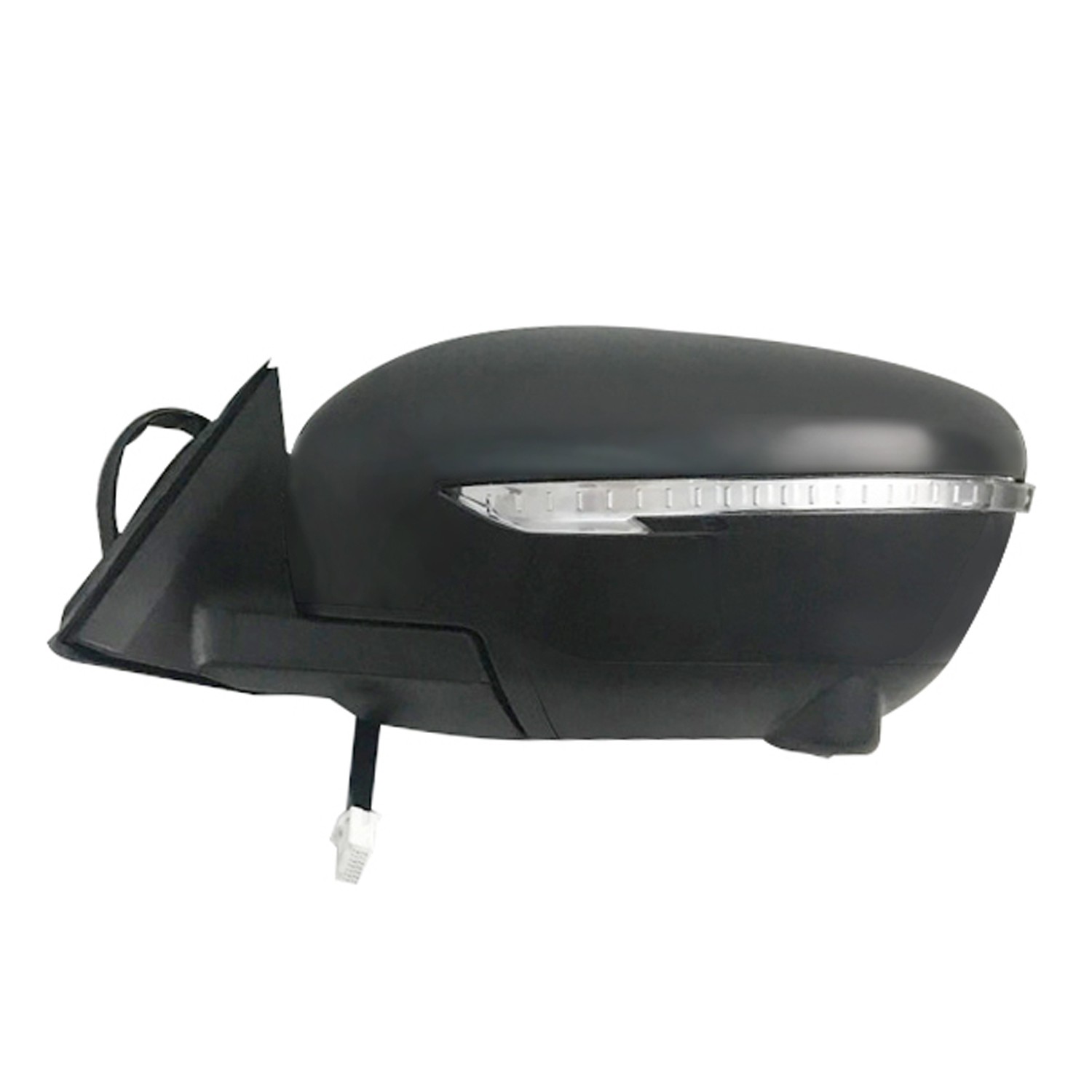 Door Mirror Assembly Left Power Heated w/Signal w/Side View Camera w/Cover for Nissan Rogue 2014–2016