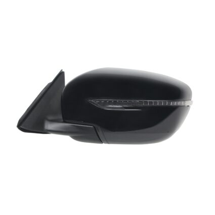 Door Mirror Assembly Left Power Heated w/o Side View Camera w/Cover for Nissan Rogue 2017–2020