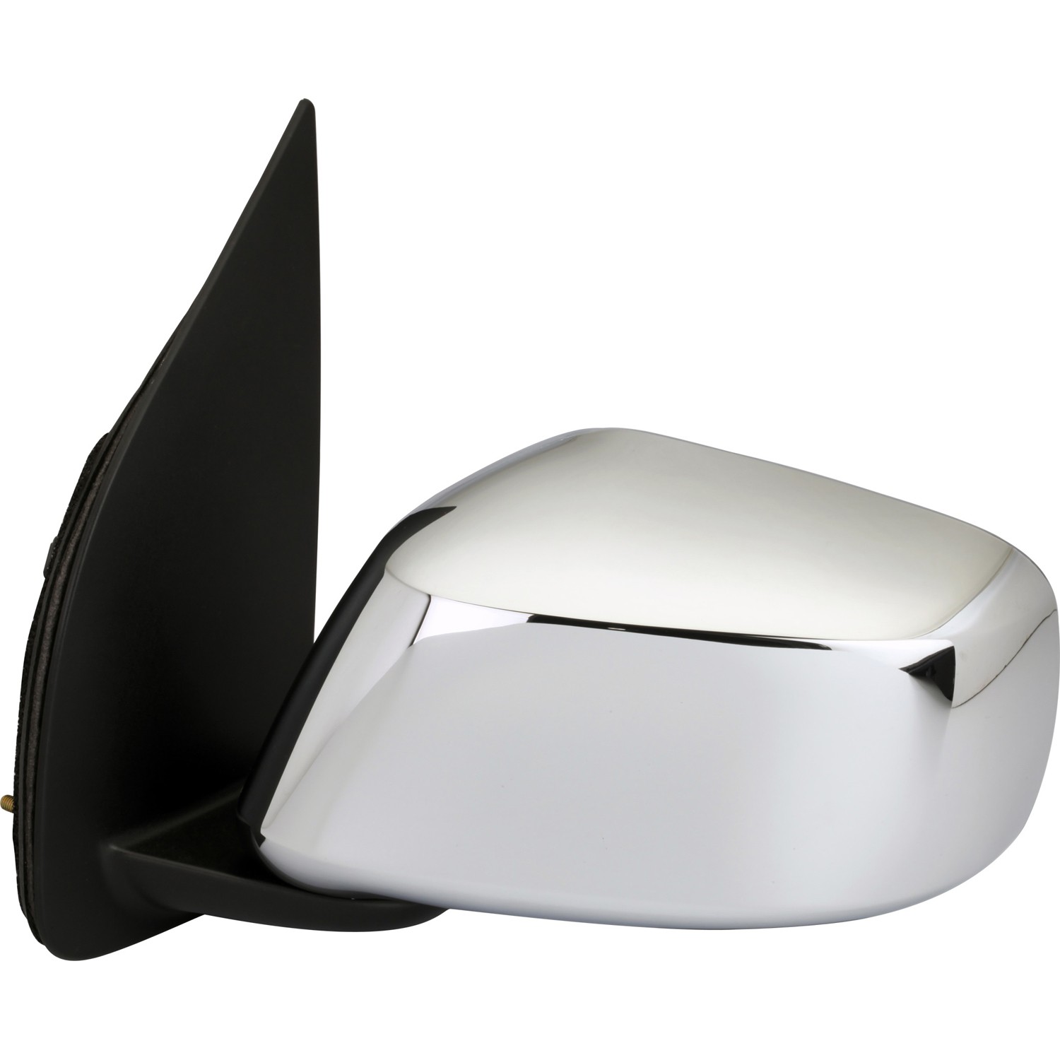 Door Mirror Assembly Left Power Heated w/Cover Chrome for Nissan Frontier Crew Cab Pickup SL 2011–2018