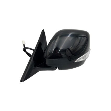 Door Mirror Assembly Left w/Cover Textured Black for Nissan Armada SV 2017–2020