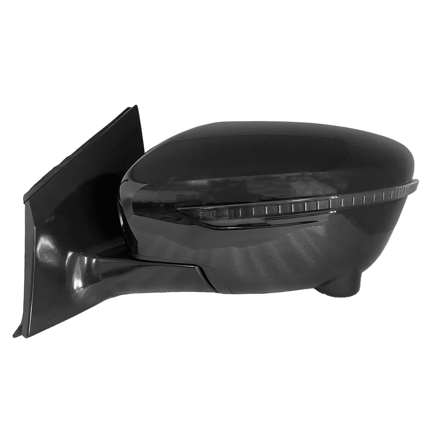 Door Mirror Assembly Left w/Around View Monitor From 10-15 To 3-16 w/Cover for Nissan Murano 2015–2016