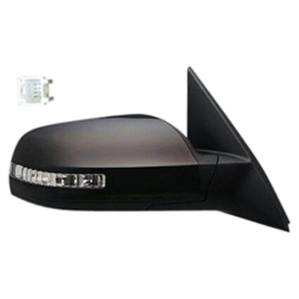 Door Mirror Assembly Right w/Signal Lamp for Nissan Altima 2007–2012