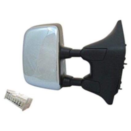 Door Mirror Assembly Right Power Heated w/Memory w/Towing Pkg w/Chrome Cover for Nissan TITAN LE SL 2004–2015