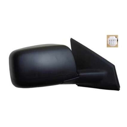 Door Mirror Assembly Right Power Heated w/o Side View Camera w/Cover for Nissan Rogue Rogue Select