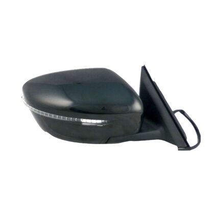 Door Mirror Assembly Right Power Non-Heated w/Signal w/o Side View Camera w/Cover for Nissan Rogue 2014–2016
