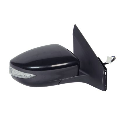 Door Mirror Assembly Right Power Non-Heated w/Signal Lamp w/Cover for Nissan Sentra 2013–2015