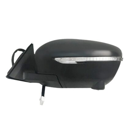 Door Mirror Assembly Right Power Heated w/Signal w/Side View Camera w/Cover for Nissan Rogue 2014–2016