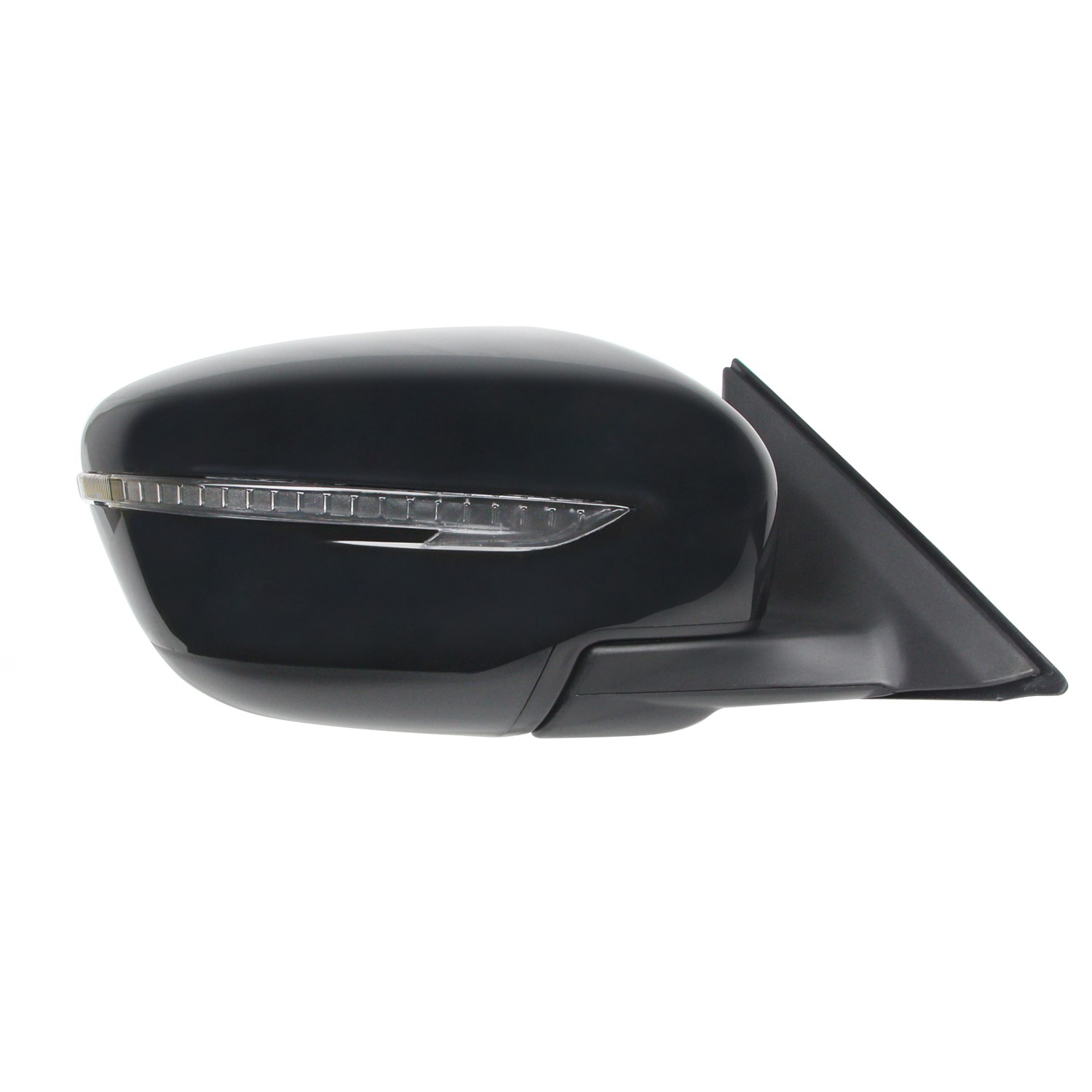 Door Mirror Assembly Right Power Non-Heated w/o Side View Cam w/Cover Japan Built for Nissan Rogue 2016