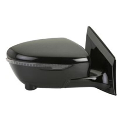 Door Mirror Assembly Right Power Heated w/Side View Camera w/Cover for Nissan Rogue 2016–2020