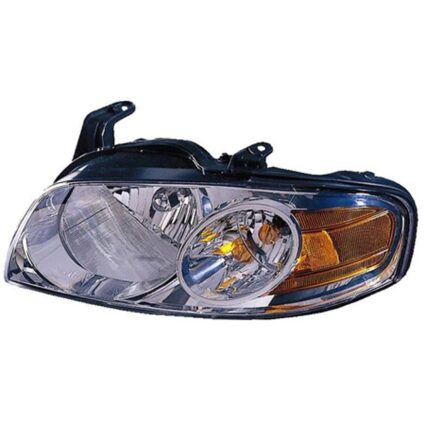 Headlight Assembly Composite Left CAPA for Nissan Sentra S Base 2004–2006