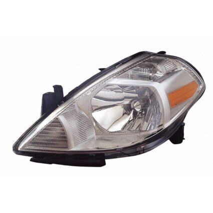 Headlight Assembly Composite Left CAPA for Nissan Versa 2007–2012