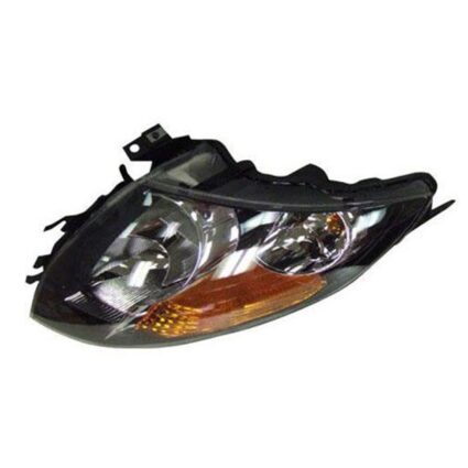 Headlight Assembly Composite Left w/Halogen w/Black Bezel for Nissan Altima Hybrid 2007
