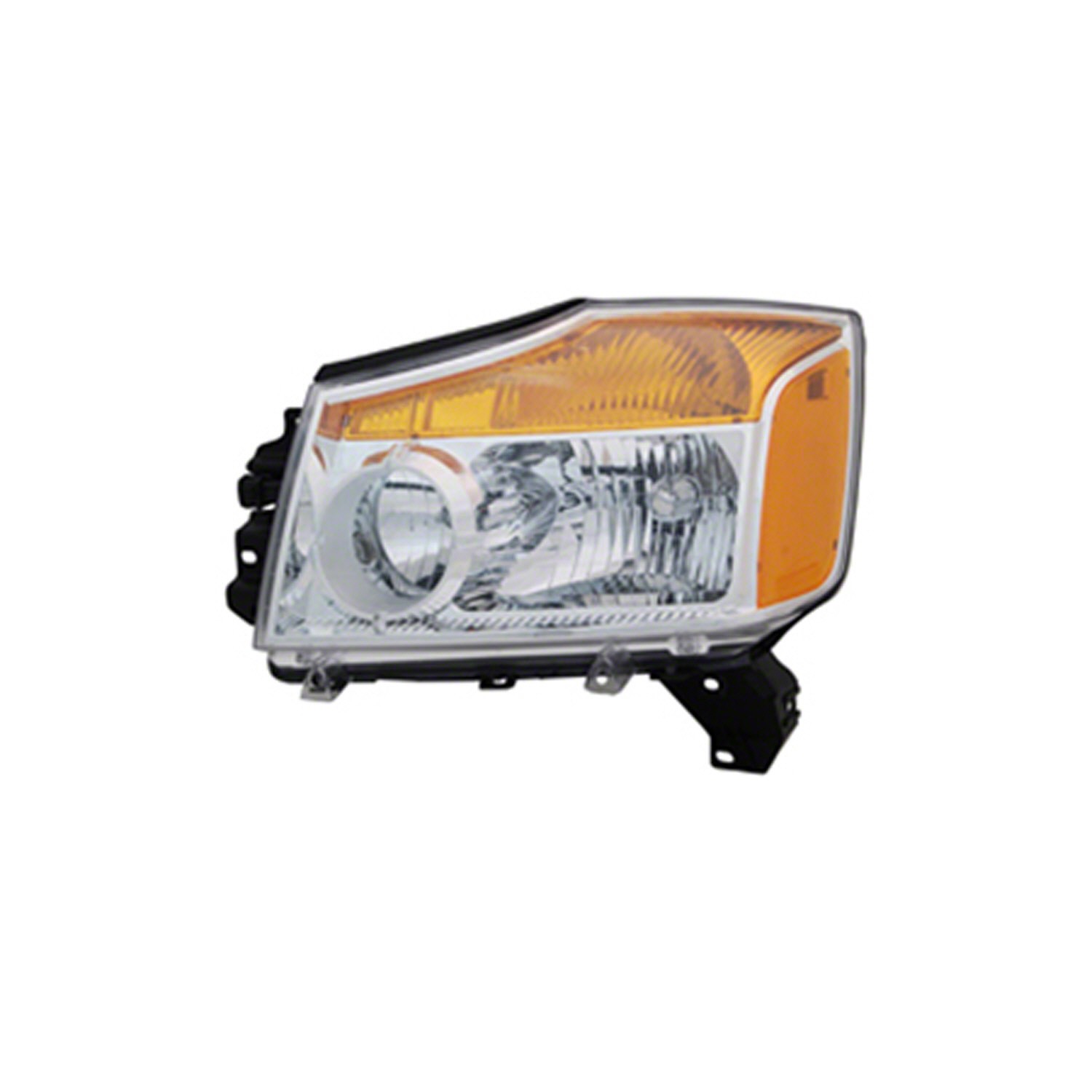 Headlight Assembly Composite Left CAPA for Nissan TITAN 2008–2015