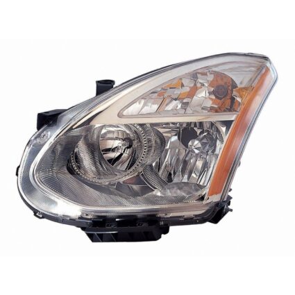 Headlight Assembly Composite Left Halogen CAPA for Nissan Rogue 2008
