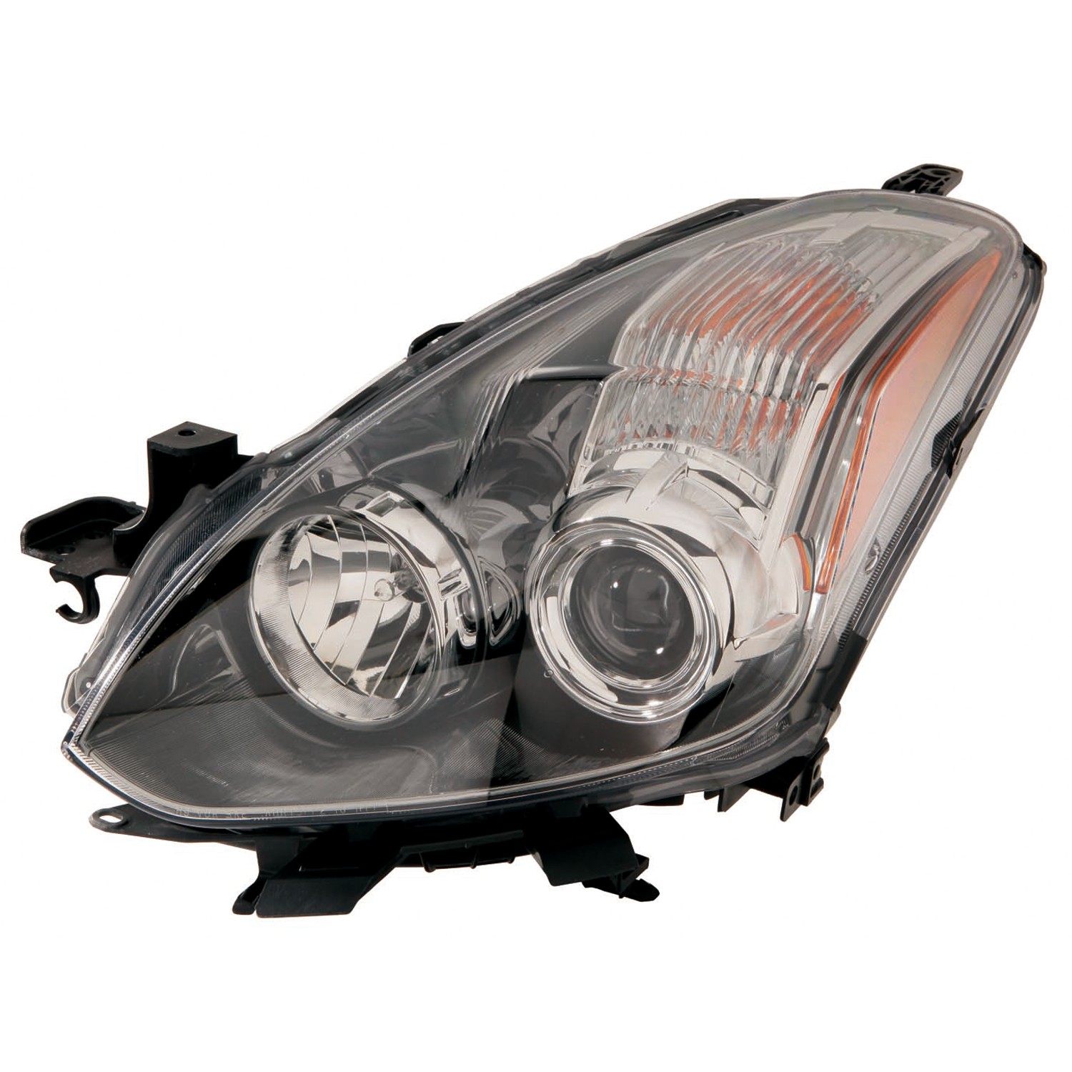 Headlight Assembly Composite Left Halogen CAPA for Nissan Altima Coupe 2010–2013