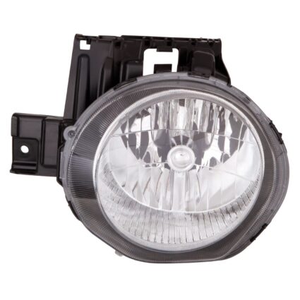 Headlight Assembly Composite Left Round Headlamp CAPA for Nissan Juke 2011–2014