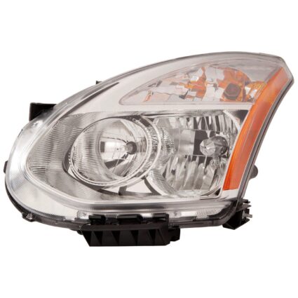 Headlight Assembly Composite Left Halogen CAPA for Nissan Rogue 2009–2010