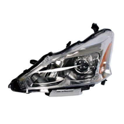 Headlight Assembly Composite Left Halogen for Nissan Altima Sedan 2013–2015