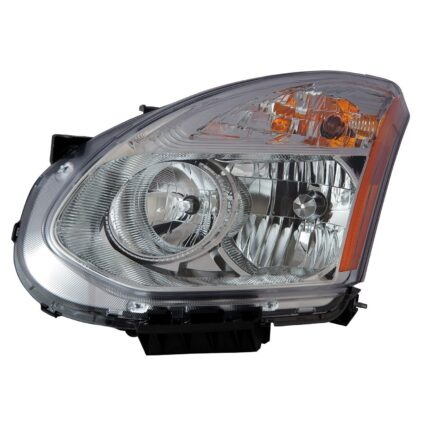 Headlight Assembly Composite Left Halogen CAPA for Nissan Rogue 2013