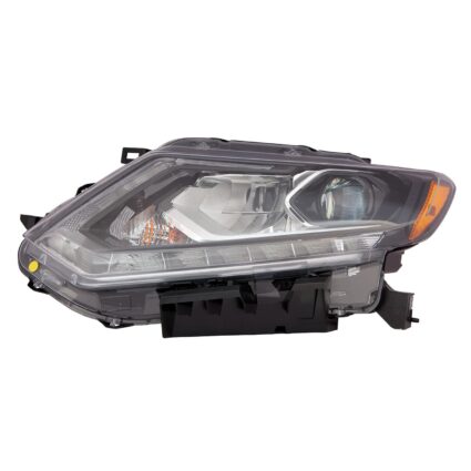 Headlight Assembly Composite Left LED CAPA for Nissan Rogue 2014–2016
