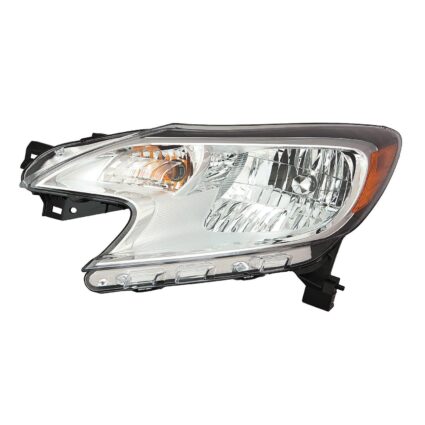Headlight Assembly Composite Left CAPA for Nissan Versa Note SR 2015–2016