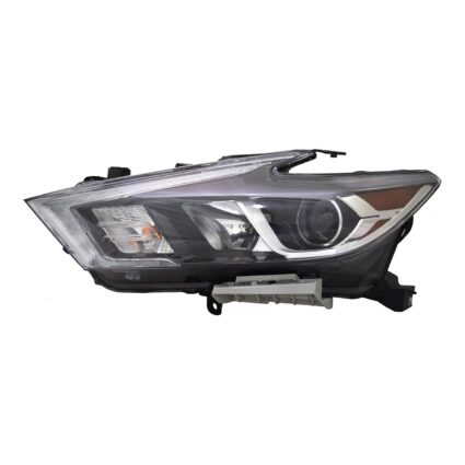 Headlight Assembly Composite Left LED CAPA for Nissan Maxima Platinum SR 2016–2018