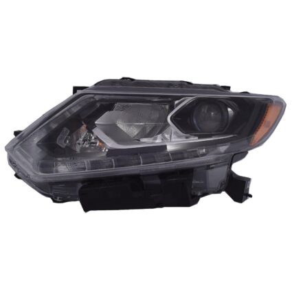Headlight Assembly Composite Left LED w/Auto Light Control CAPA for Nissan Rogue 2016
