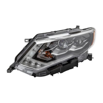 Headlight Assembly Composite Left LED CAPA for Nissan Rogue 2017–2018