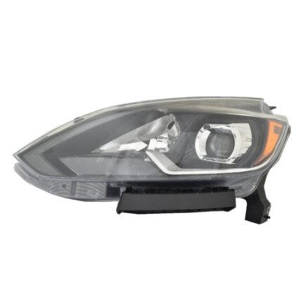 Headlight Assembly Composite Left LED CAPA for Nissan Sentra 2018–2019