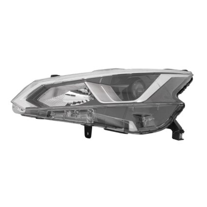 Headlight Assembly Composite Left Halogen w/o Auto Leveling CAPA for Nissan Altima 2019–2021