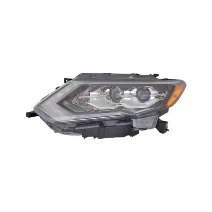 Headlight Assembly Composite Left LED CAPA for Nissan Rogue 2019–2020