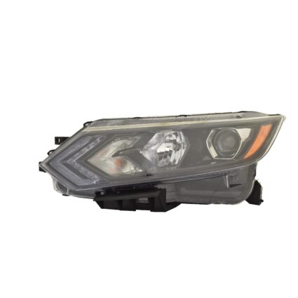 Headlight Assembly Composite Left Halogen CAPA for Nissan Qashqai Rogue Sport