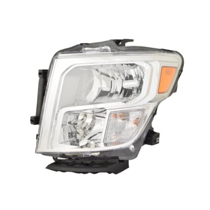 Headlight Assembly Composite Left Halogen CAPA for Nissan TITAN S SV 2020–2023