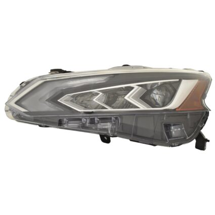 Headlight Assembly Composite Left LED w/Auto Leveling CAPA for Nissan Altima 2019–2022