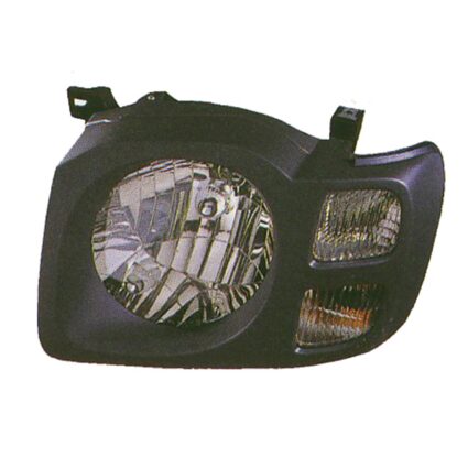 Headlight Assembly Composite Right for Nissan Xterra XE 2002–2004