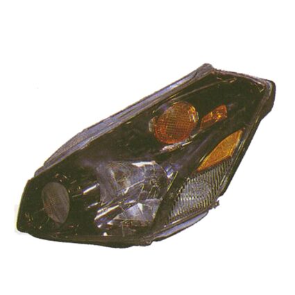 Headlight Assembly Composite Right Black Bezel for Nissan Quest 2004–2009