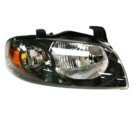 Headlight Assembly Composite Right w/Black Bezel for Nissan Sentra SE-R SE-R Spec V 2004–2006
