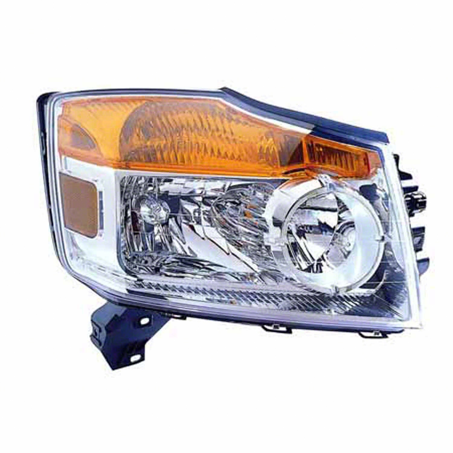 Headlight Assembly Composite Right for Nissan Armada 2008–2015