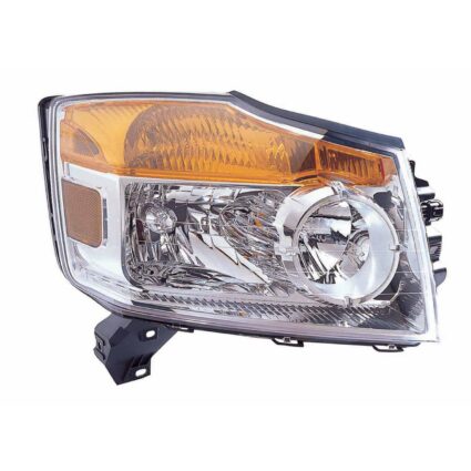 Headlight Assembly Composite Right CAPA for Nissan Armada 2008–2015