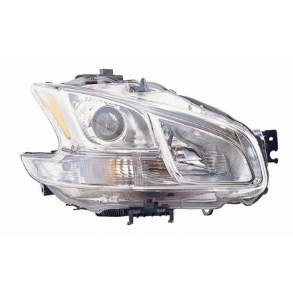 Headlight Assembly Composite Right Halogen CAPA for Nissan Maxima 2009–2014