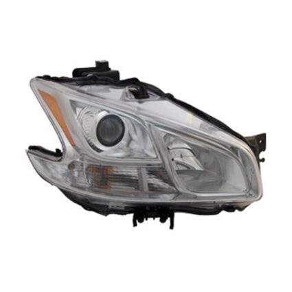 Headlight Assembly Composite Right Xenon CAPA for Nissan Maxima 2009–2014