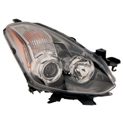 Headlight Assembly Composite Right Halogen CAPA for Nissan Altima Coupe 2010–2013